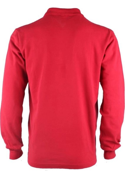 Padus Pamuk Polo Yaka Uzun Kollu T-Shirt Şık ve Konforlu İş ve Genel Kullanım