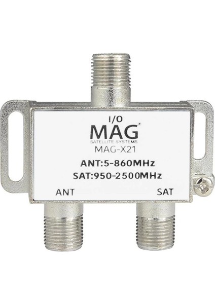 Mag MAG-X21 Tv/sat 5-2500MHZ Combıner 950-2500MHZ (4887)