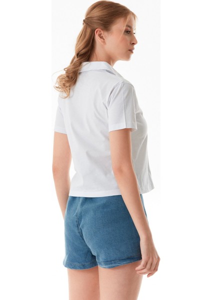 Min Min Baskılı Polo Yaka Tişört fırsatları