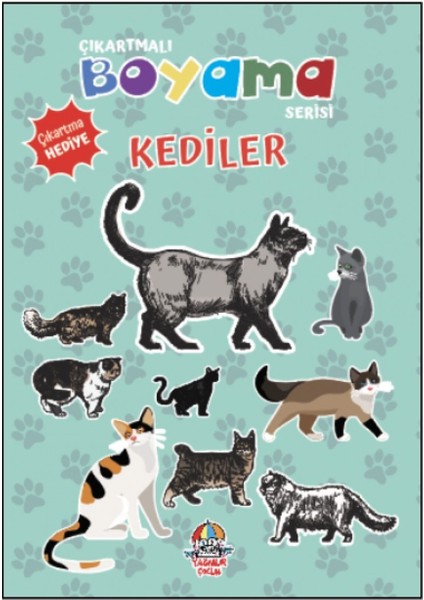 Kedi Çocuk Serisi 4 Kitap Set, Serinin Son Kitabı Kedi Çocuk 4 Dahil ve Çıkartmalı Boyama fiyatları