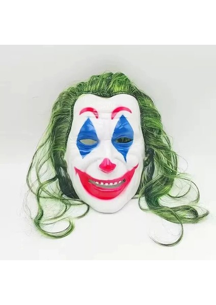 Joaquin Phoenix Joker Maskesi Yeşil Saçlı (4887)