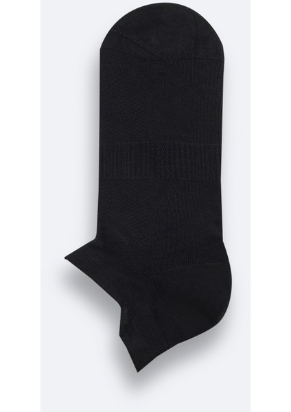 Erkek Siyah Basic Patik Çorap B008530