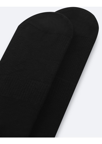 Erkek Siyah Basic Patik Çorap B008530