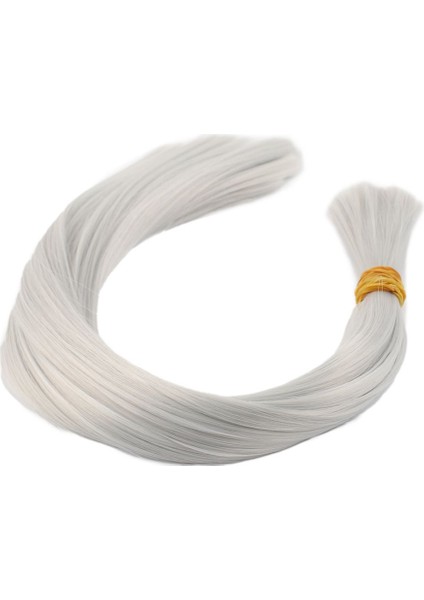 Açık Gri Renkli Sentetik Boğum Saç - 1kg