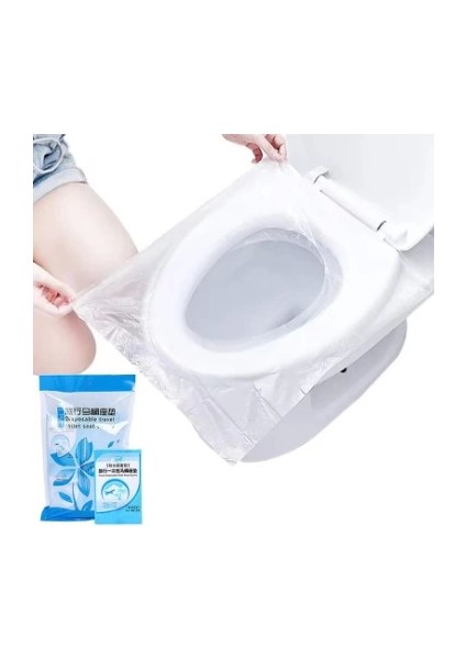 Pratik Hijyenik Tek Kullanımlık Klozet Kapağı Poşeti 50 Adet Poşetli Yeni!!!