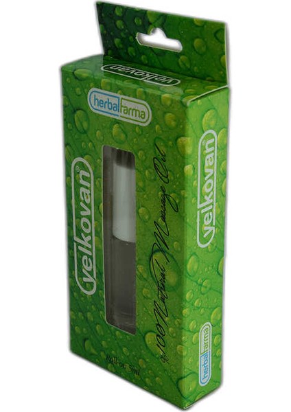 Yelkovan Masaj Yağı Roll On Yüzde 100 Natural Nane Yağı 5 ml Yeni!!!