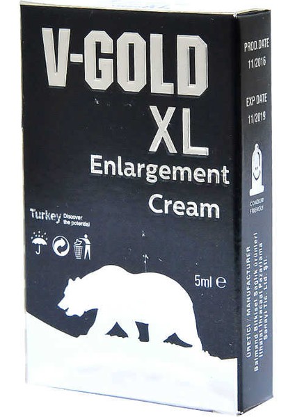 xl Enlargement Cream 5 ml x 5li