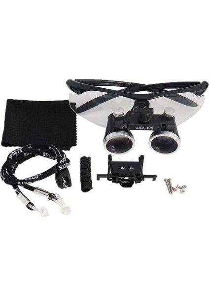 Kampanya Estevia -3.5X-420MM Diş Cerrahi Gözlük Lens Büyüteç,taşıma Çantalı Yeni!!!