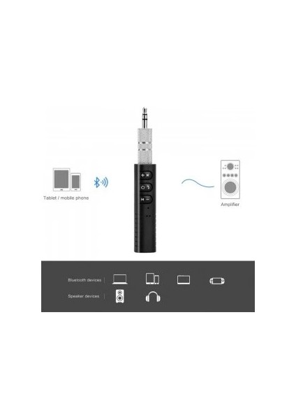 Kampanya Estevia Car Bluetooth Music Driver Araç Aux Hands-Free Mp3 Bağlantı Kiti Yeni!!!