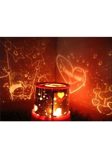 Star Love Projeksiyonlu Gece Lambası Yeni!!!