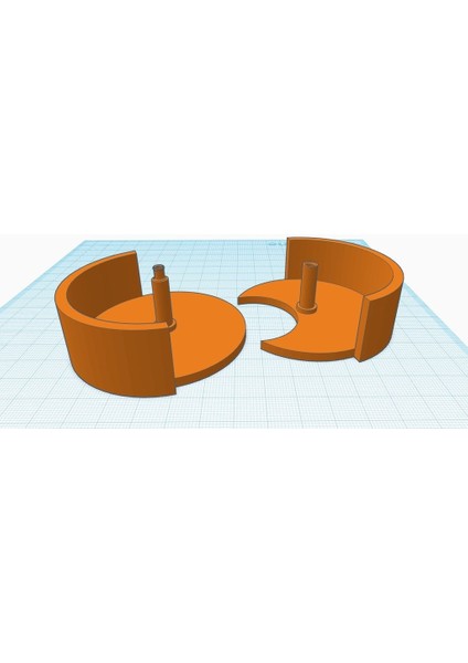 6d6 Bullet Shaped Fidget Spinner