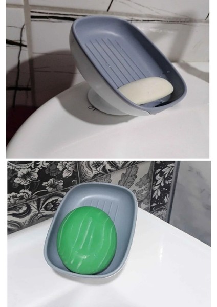 Lotus Sabunluk Çift Kademeli Giderli Vantuzlu Drenaj Katı Sabunluk Yeni!!!