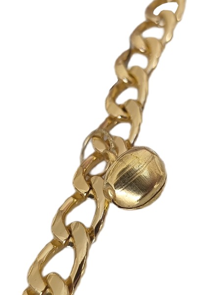 Kampanya Estevia Kedi ve Köpek Lüx Zincir Kolye 25-30 cm Medium Gold Yeni!!!