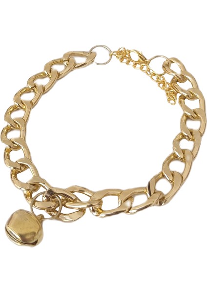 Kampanya Estevia Kedi ve Köpek Lüx Zincir Kolye 25-30 cm Medium Gold Yeni!!!