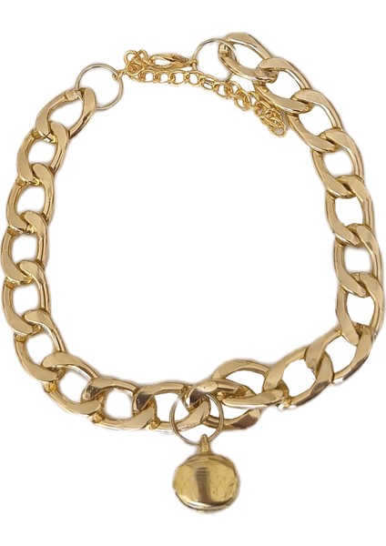 Kampanya Estevia Kedi ve Köpek Lüx Zincir Kolye 25-30 cm Medium Gold Yeni!!!