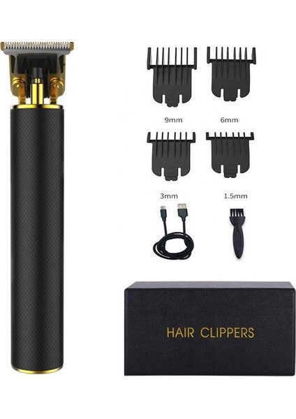 Saç ve Sakal Kesme Makinesi Sakal Ense Çizim Makinesi T-2023 Black fiyatları