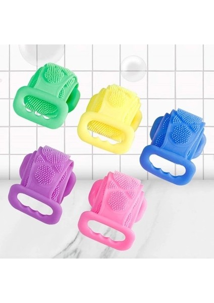 Silikon Çift Taraflı Banyo Kesesi Büyük Boy Yeni!!!