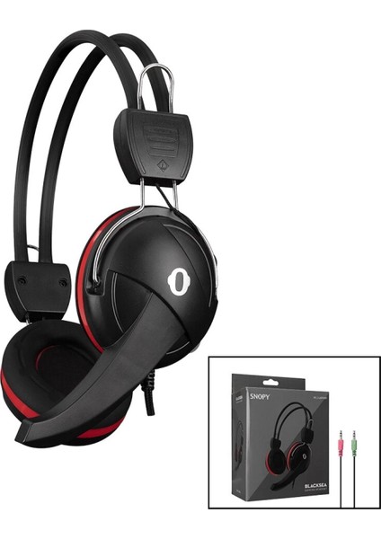 Snopy SN-88A Gaming Oyuncu Kulaklık Yandan Mikrofon 1.8mt Ipli Kablo (4887)