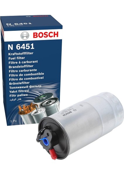 Bmw 5 Serisi E39 5.30D Dizel Yakıt Filtresi 2001-2004 Bosch