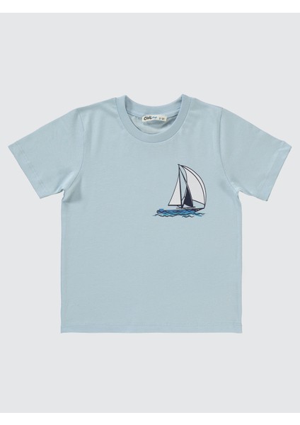 Erkek Çocuk Kaprili Takım 2-5 Yaş Buz Mavi modelleri