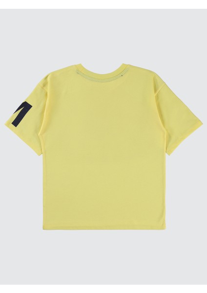 Erkek Çocuk Tişört 10-13 Yaş Açık Sarı modelleri