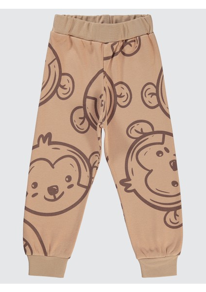 Erkek Çocuk Eşofman Altı 2-5 Yaş Vizon