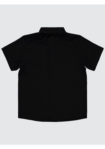 Erkek Çocuk Gömlek 10-13 Yaş Siyah fiyatları