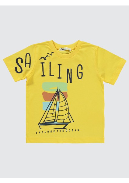 Erkek Çocuk Kaprili Takım 2-5 Yaş Sarı fiyatları