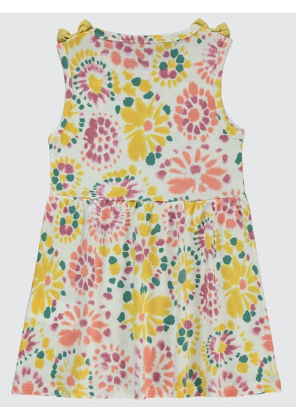 Kız Çocuk Elbise 2-5 Yaş Ekru fiyatları