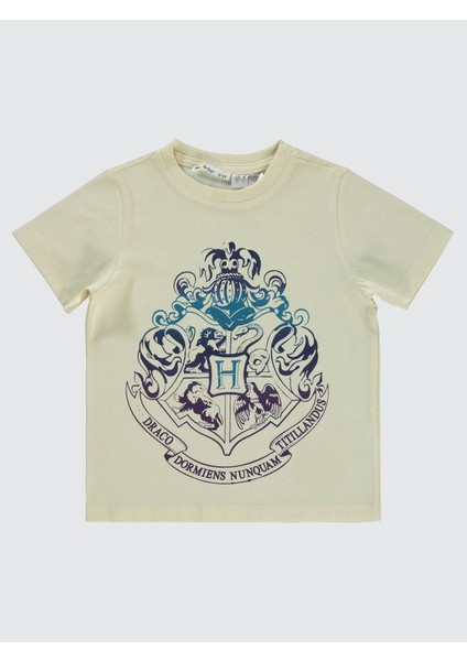 Erkek Çocuk Tişört 2-5 Yaş Fildişi