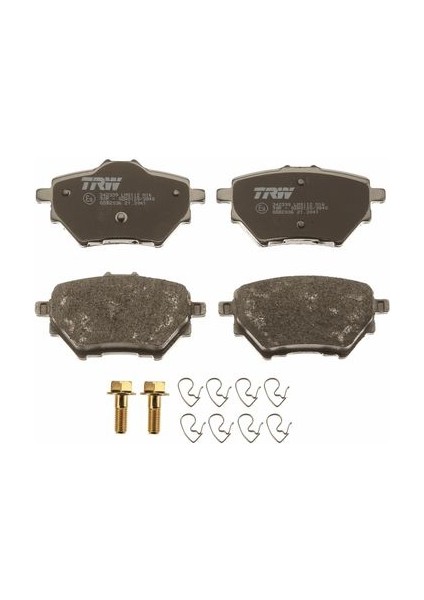 Peugeot 3008 Arka Fren Balatası 2016-2024 Trw 99MM Talım