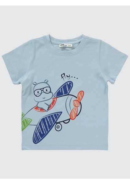 Erkek Çocuk Takım 2-5 Yaş Buz Mavi modelleri