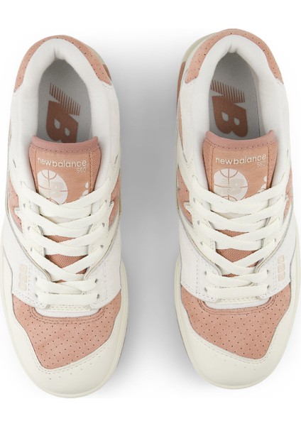 550 BBW550PF-NB Lifestyle Women Sho Beyaz - Turuncu Kadın Lifestyle Ayakkabı modelleri