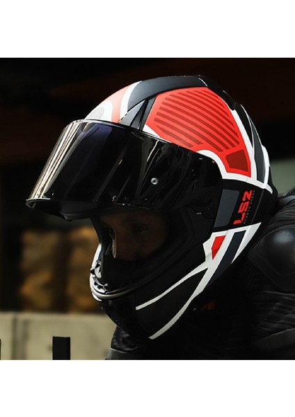Rapıd 2 Grıd Mat Beyaz-Kırmızı Kapalı Motosiklet Kaskı Siyah Camlı indirimleri
