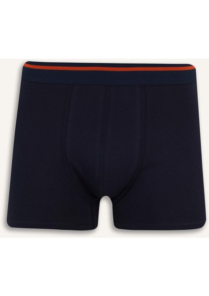 Regular Fit Desenli 3'lü Boxer E3364AX25SP
