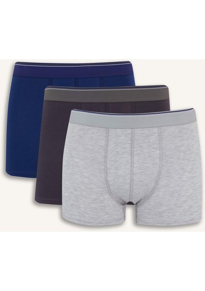 Regular Fit 3'lü Boxer E3234AX25SP