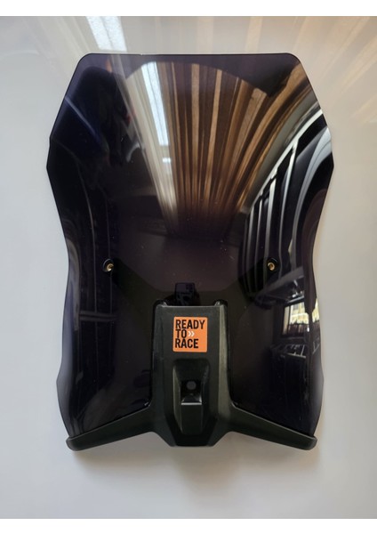 Ktm Duke 390 Siperlik Ön Cam 2013-2023 Model 57CM Siyah Renkli Uzun Cam