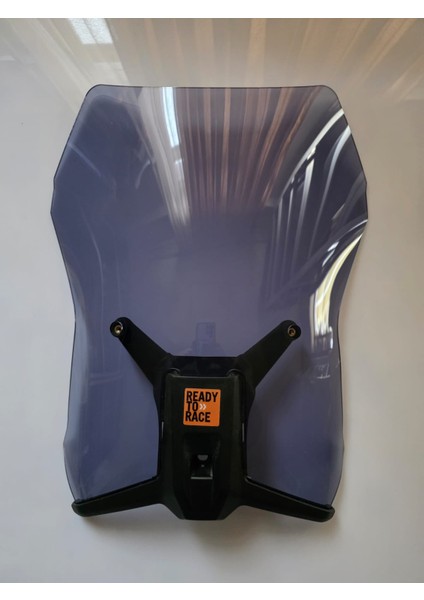 Ktm Duke 390 Siperlik Ön Cam 2013-2023 Model 44CM Açıkfüme Renkli Orijinal Boylu