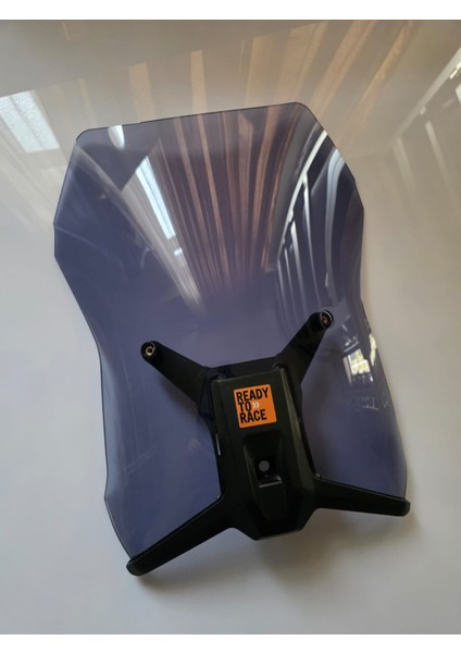 Ktm Duke 390 Siperlik Ön Cam 2013-2023 Model 44CM Açıkfüme Renkli Orijinal Boylu