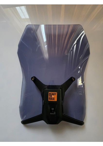 Ktm Duke 390 Siperlik Ön Cam 2013-2023 Model 44CM Açıkfüme Renkli Orijinal Boylu