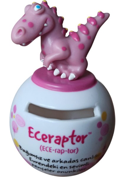 Vintage Eceraptor Dinozor KUMBARA11 cm