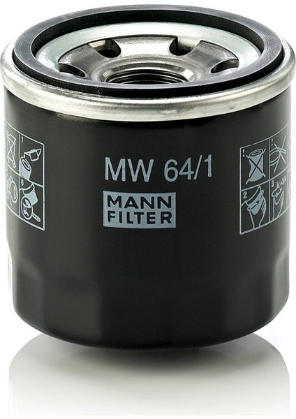 Mann Filter MW64/1 Yağ Filtresi