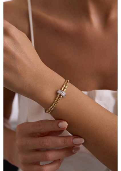 Gerdan Altın Bileklik 14 Ayar