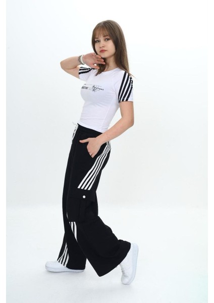 Kız Çocuk %100 Pamuk Ikili Spor Eşofman TAKIM-AÜT-2034