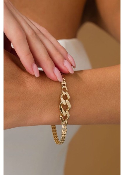 İkili Tasarım Gurmet Bileklik 14 Ayar fiyatları