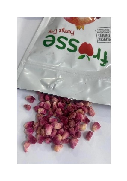 Nar Kıtırı - Freeze Dried - Üretici Firmadan Dondurularak Kurutulmuş Nar Cipsi 30 gr