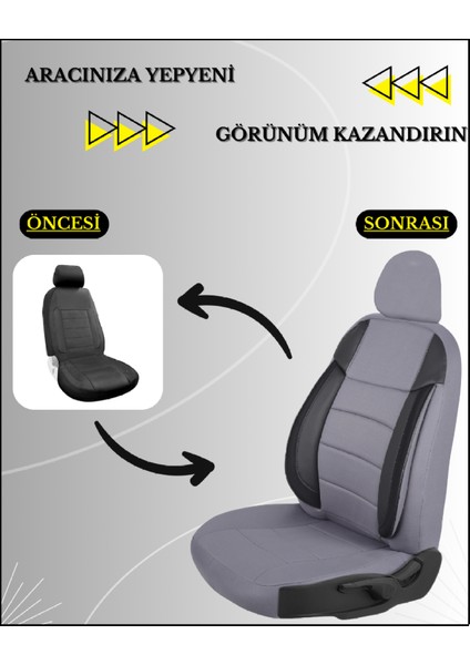 Her Araca Uyumlu Tam Takım Oto Koltuk Kılıfı Seti Cover G indirimleri