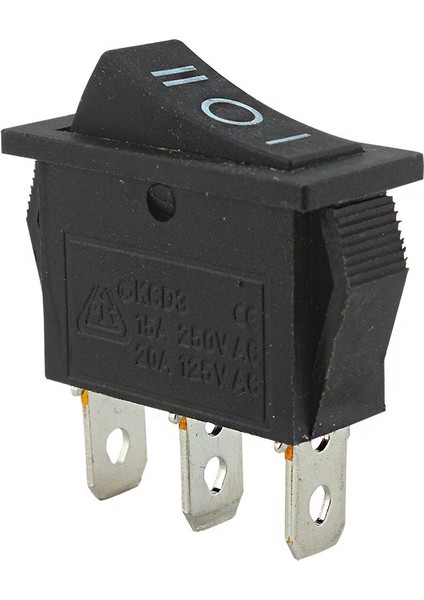 Tekli Ince Işıksız Üç Konumlu Anahtar (IC-115) (4172)