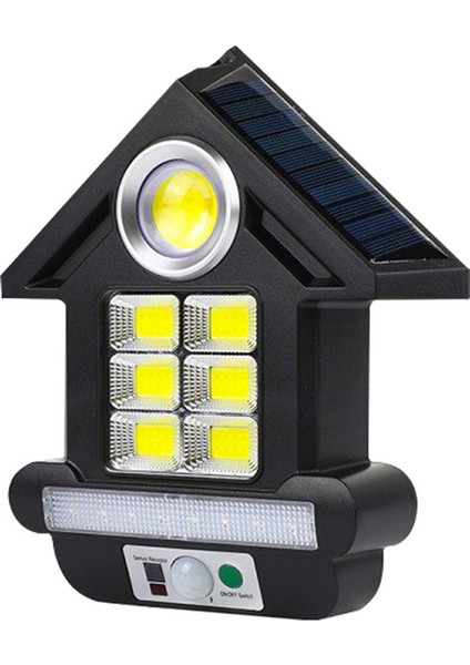 Solarlı Kumandalı 81 Ledli Sensörlü Kapı Aydınlatması CL-S180 (4172)