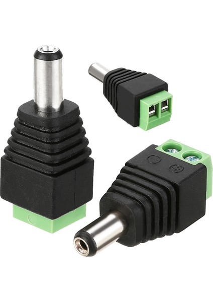 5.5x2.1 mm Power Erkek Konnektör